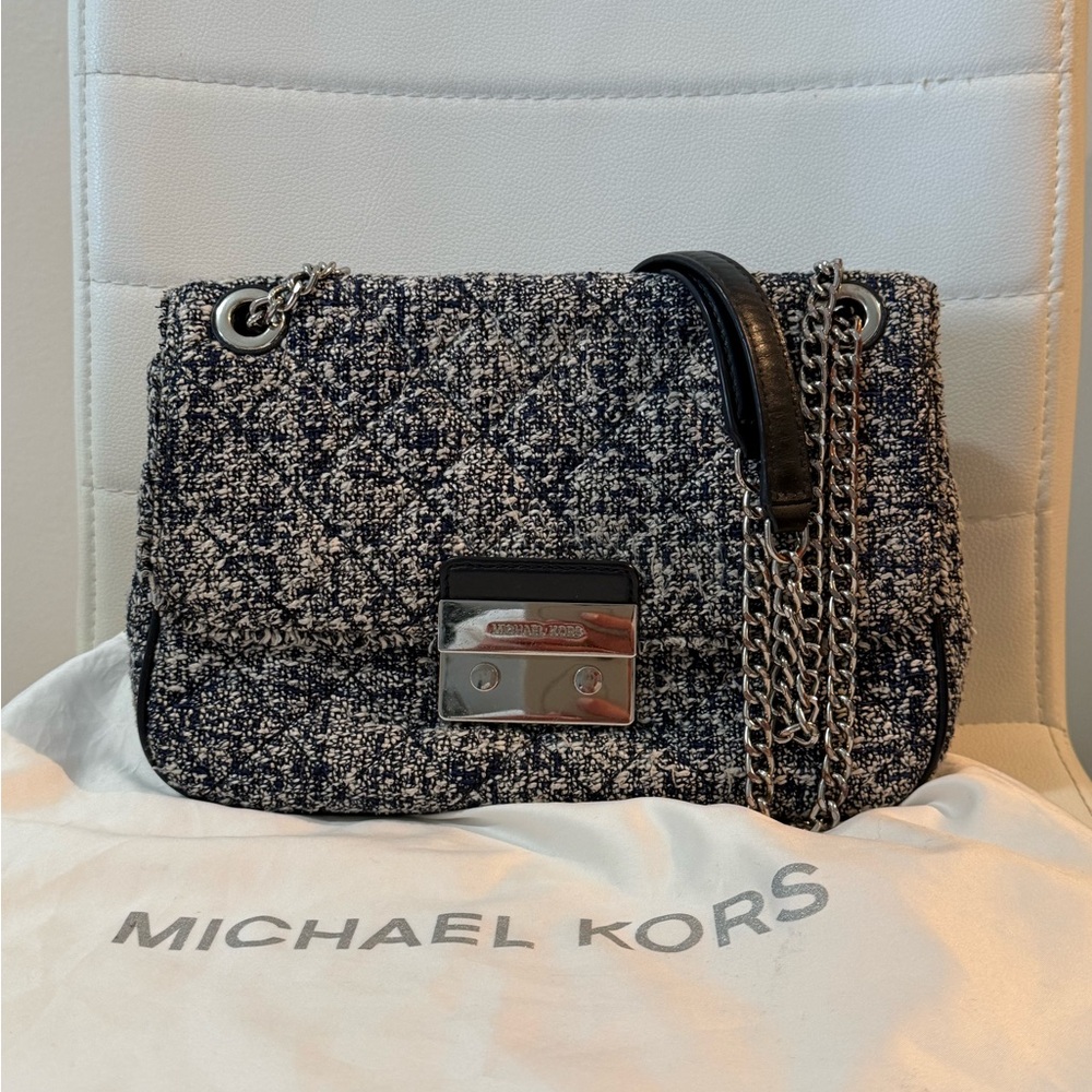 Michael Kors Tweed Shoulder Bag